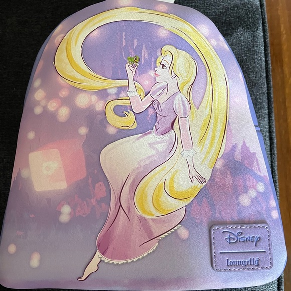 Loungefly Handbags - NWT Rapunzel Loungefly backpack